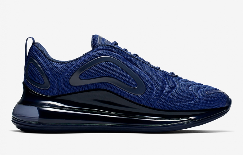 Hé lộ hình ảnh hấp dẫn của Nike Airmax 720 'Xanh nửa đêm'