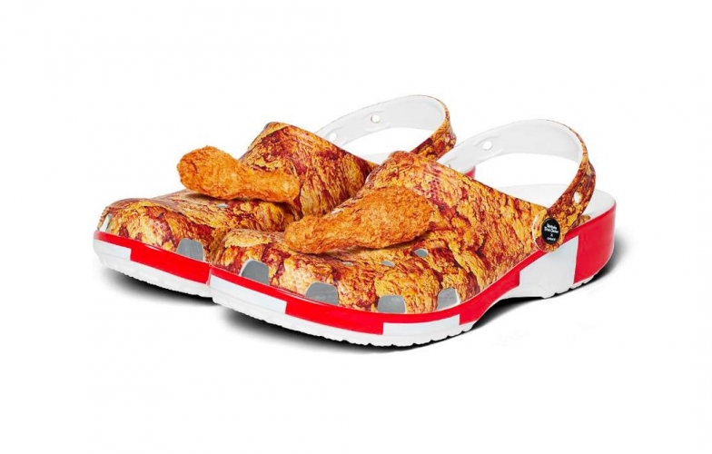KFC kết hợp Crocs làm dép cực độc có mùi gà rán