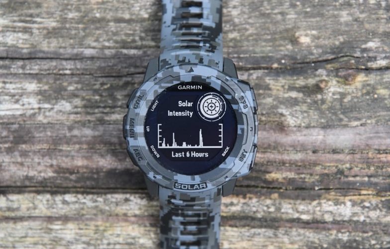 Garmin giới thiệu đồng hồ dã ngoại sạc năng lượng mặt trời