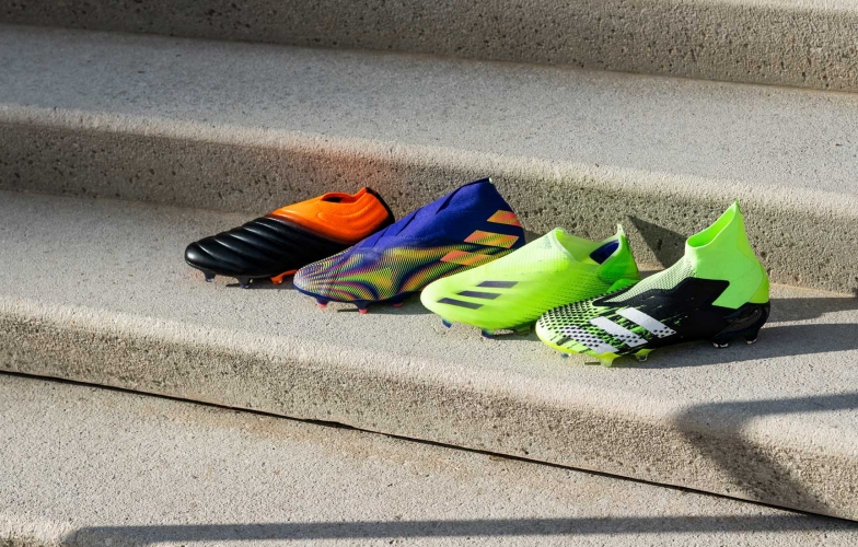 Adidas ra mắt gói giày đinh 'Precision to Blur' đầy màu sắc