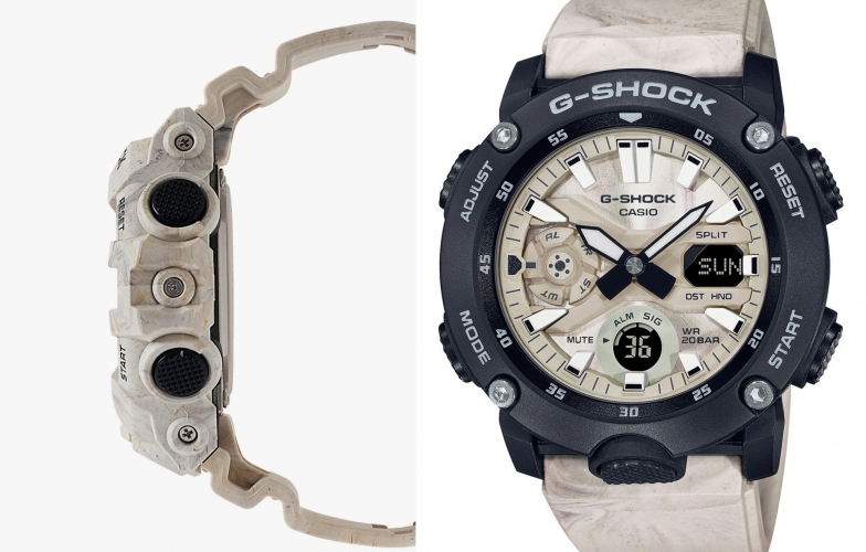 G-shock ra mắt cặp đôi đá cẩm thạch mạnh mẽ
