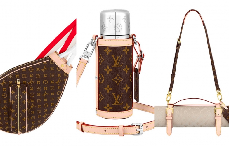Louis Vuitton ra mắt túi vợt, thảm Yoga và bình nước giá từ 47 triệu