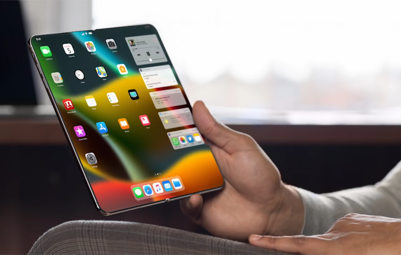 Apple bí mật thử nghiệm iPhone màn hình gập