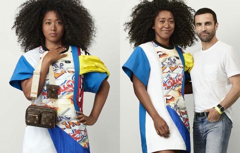Sao quần vợt Naomi Osaka làm đại sứ cho Louis Vuitton