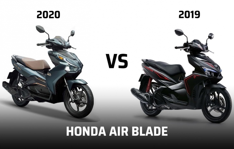 Honda Air Blade 2020 và 2019: Chọn mua xe nào ưng ý hơn? 