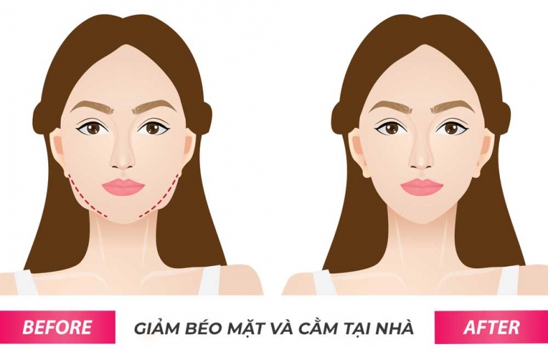 11 Cách giảm béo mặt và cằm hiệu quả ngay tại nhà