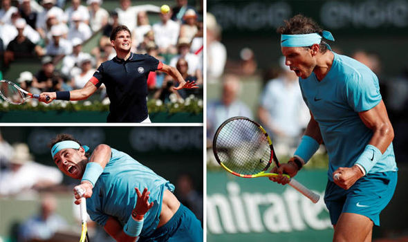  Thắng dễ Del Potro, Nadal hẹn Thiem tại chung kết