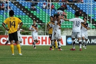 Messi Lào tỏa sáng giúp đội nhà thắng áp đảo U22 Brunei