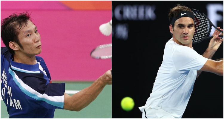 VIDEO: Tay vợt số 1 Việt Nam thực hiện thử thách giống Federer
