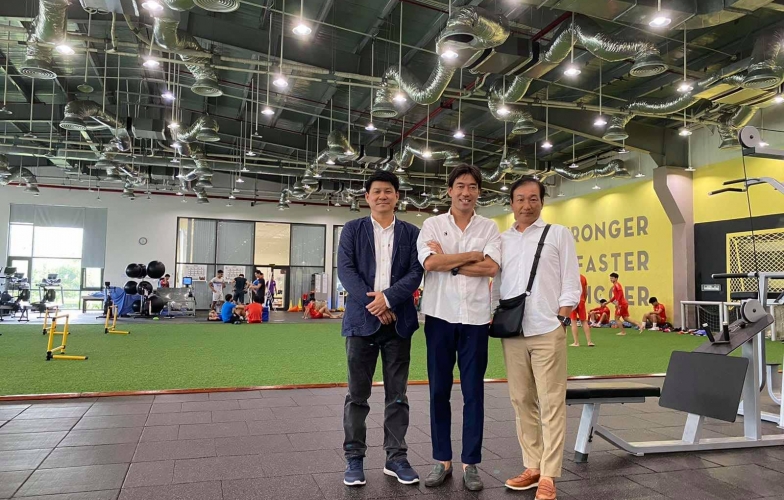 'Tướng' Sài Gòn FC đến thăm học viện PVF