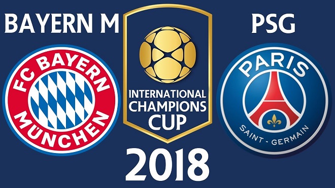Trực tiếp Bayern Munich vs PSG, 21h05 ngày 21/7