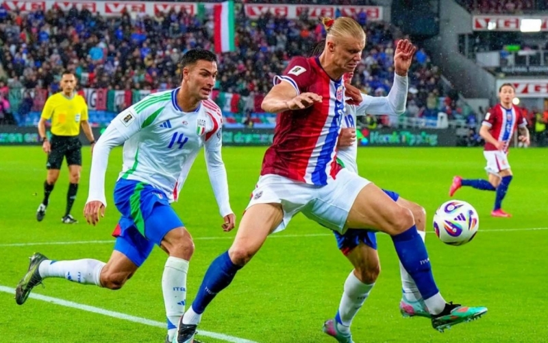 Haaland tỏa sáng, Na Uy nhấn chìm Italia ở vòng loại World Cup 2026