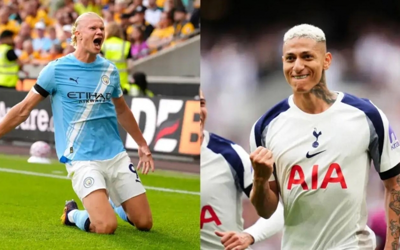 Trực tiếp Man City vs Tottenham, 18h30 hôm nay 23/8