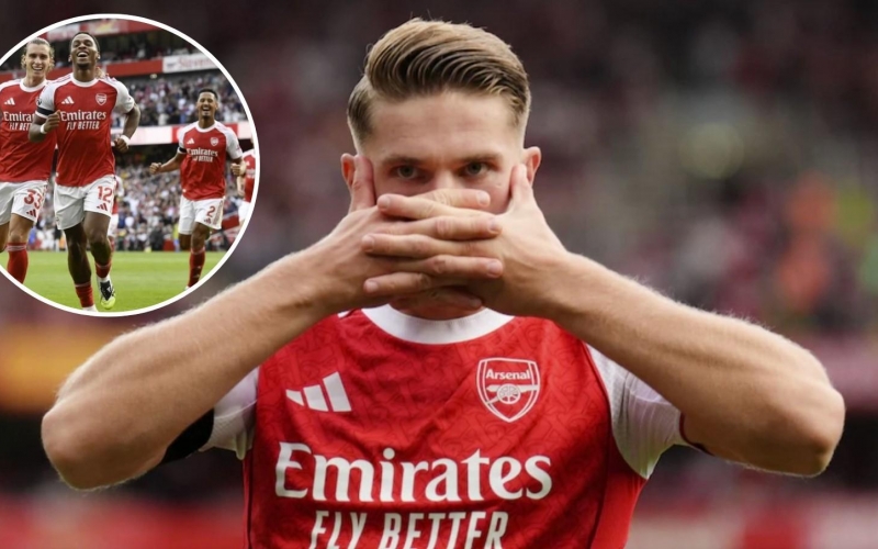 Gyokeres lập cú đúp, Arsenal hủy diệt Leeds lên ngôi đầu Ngoại hạng Anh
