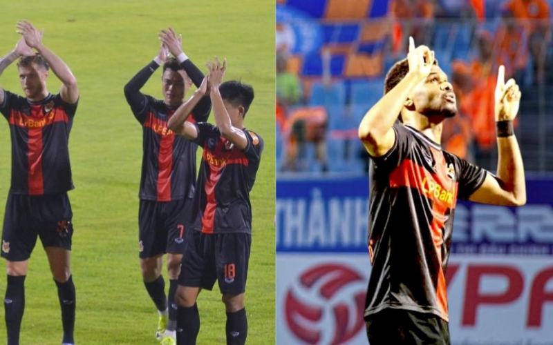 Gustavo lập cú đúp, Ninh Bình ngược dòng thắng Đà Nẵng trên đất khách