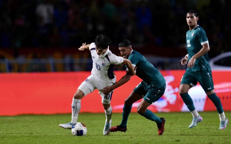 Trực tiếp Thái Lan 0-1 Iraq: Iraq ghi bàn mở tỷ số