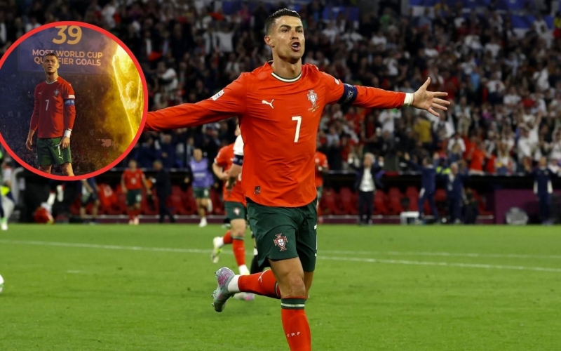 Cristiano Ronaldo làm nên lịch sử World Cup