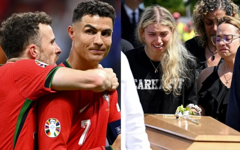 Ronaldo giải thích 2 lý do không dự tang lễ Diogo Jota