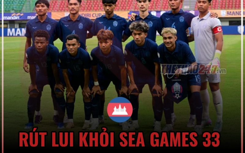 CĐV Đông Nam Á phản ứng dữ dội khi U22 Campuchia rút khỏi SEA Games