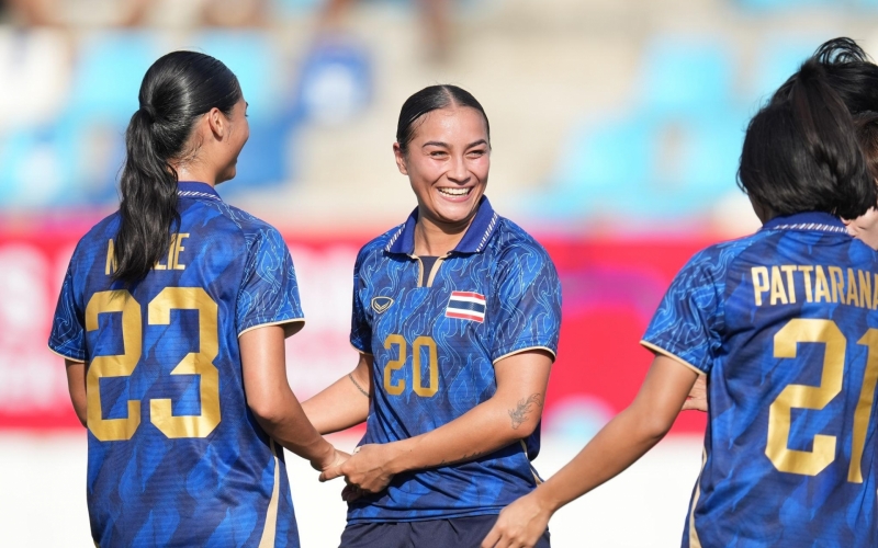 Trực tiếp nữ Thái Lan 2-0 nữ Indonesia: Thái Lan nhân đôi cách biệt