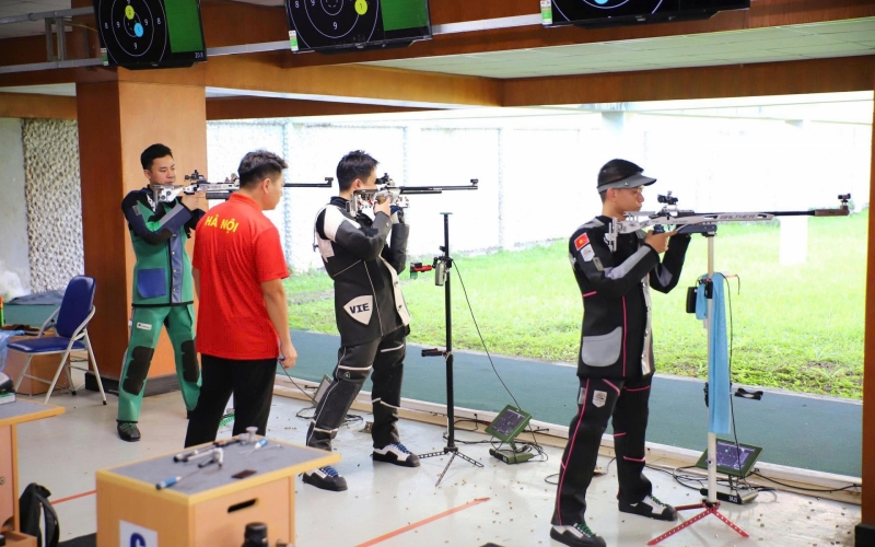 Đội tuyển bắn súng Việt Nam nhận chỉ tiêu giành 7 HCV tại SEA Games 33