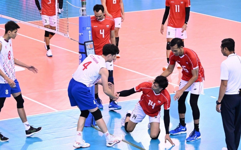 Trực tiếp bóng chuyền nam Việt Nam 0-0 Indonesia: Trận đấu bắt đầu