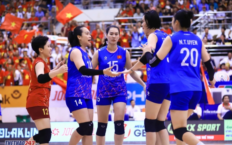 Bóng chuyền nữ Việt Nam lần đầu thắng Thái Lan, làm nên lịch sử ở SEA V.League