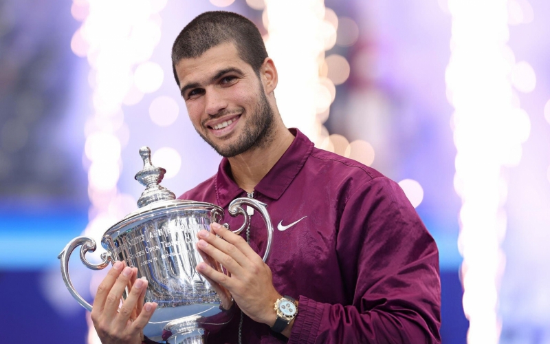 Thắng thuyết phục Sinner, Alcaraz lần thứ 2 vô địch US Open