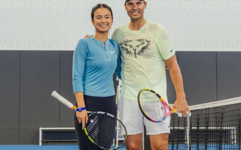 Niềm tự hào tennis Philippines tập cùng Nadal, chuẩn bị cho SEA Games 33
