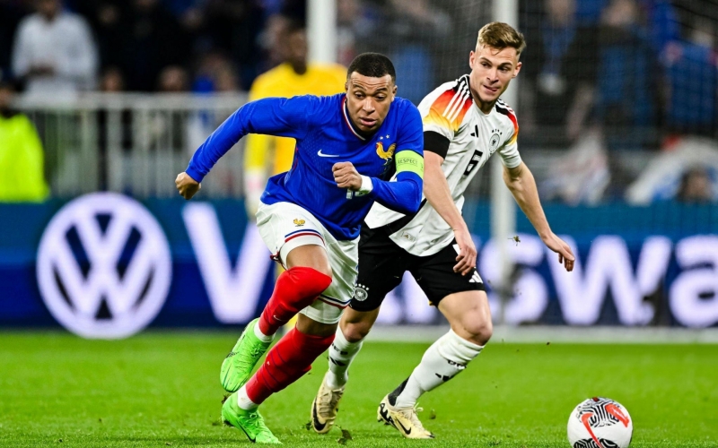 Trực tiếp Đức 0-1 Pháp: Mbappe tỏa sáng