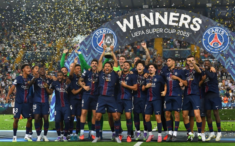 Đánh bại Tottenham, PSG vô địch Siêu cúp châu Âu 2025
