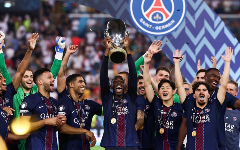 PSG đi vào lịch sử sau chức vô địch Siêu cúp châu Âu