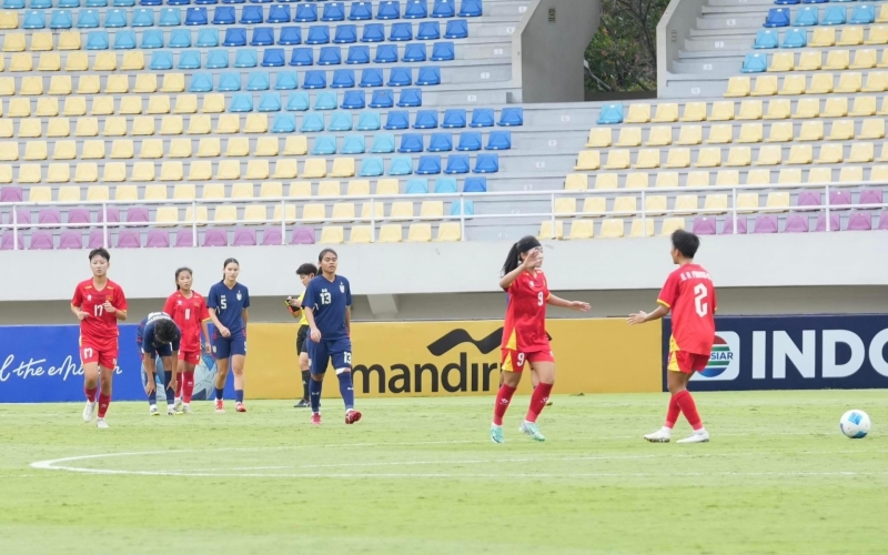 U16 nữ Việt Nam thất bại tại bán kết U16 Đông Nam Á