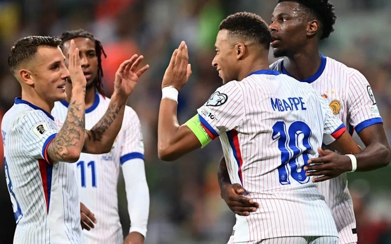 Mbappe tỏa sáng, tuyển Pháp dễ dàng quật ngã Ukraine