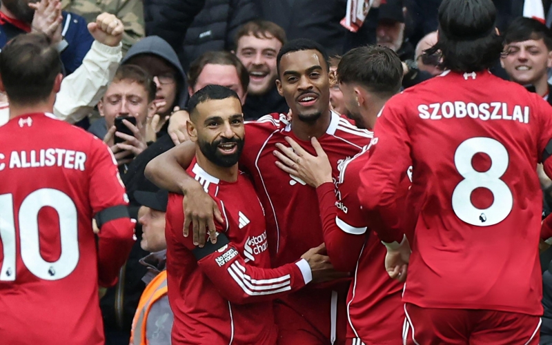 Trực tiếp Liverpool 2-0 Everton: Lữ đoàn đỏ áp đảo