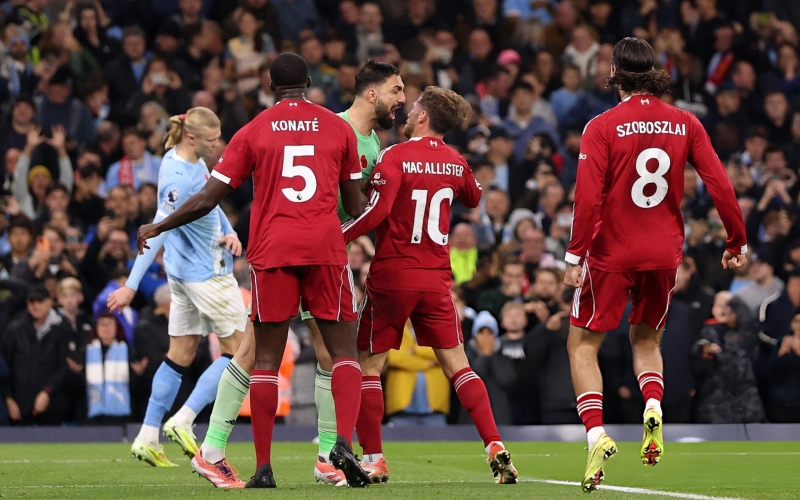Trực tiếp Man City 1-0 Liverpool: Haaland lên tiếng
