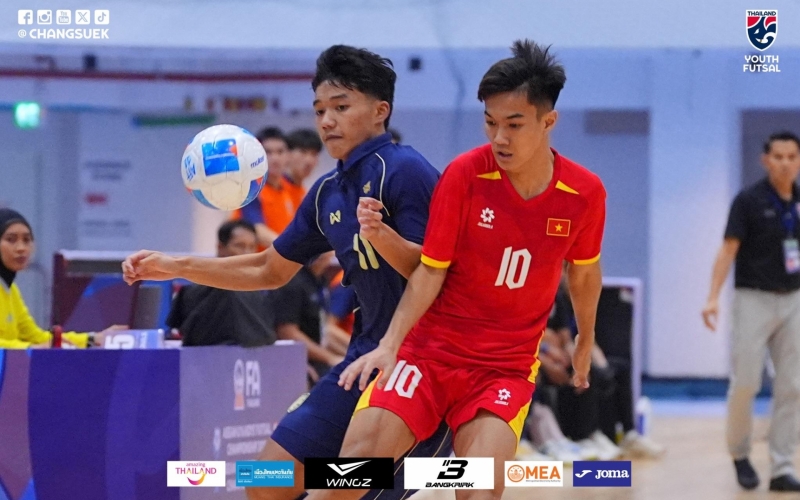 Truyền thông Thái Lan hào hứng khi đánh bại Việt Nam 2-1 ở giải trẻ Futsal ĐNÁ