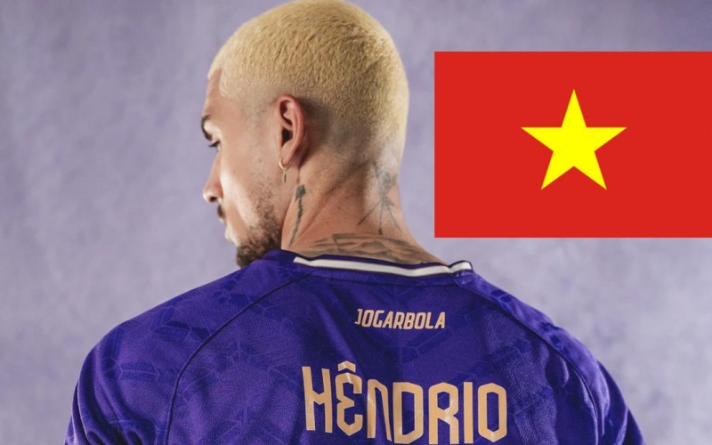 Hendrio được đăng ký theo dạng cầu thủ nhập tịch