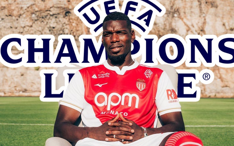 Paul Pogba dự Champions League