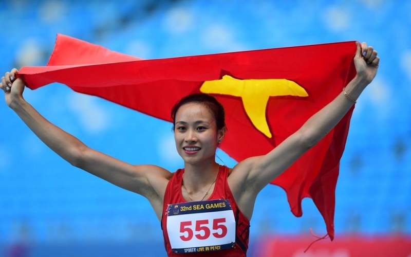 Nét cuốn hút của 'nữ thần điền kinh' Việt Nam hướng đến SEA Games 33
