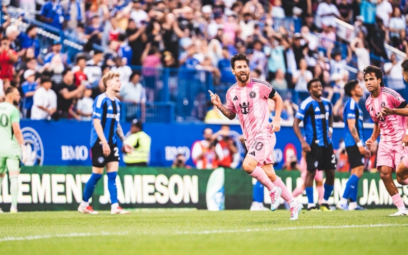 Trực tiếp Inter Miami vs DC United: Messi đá chính