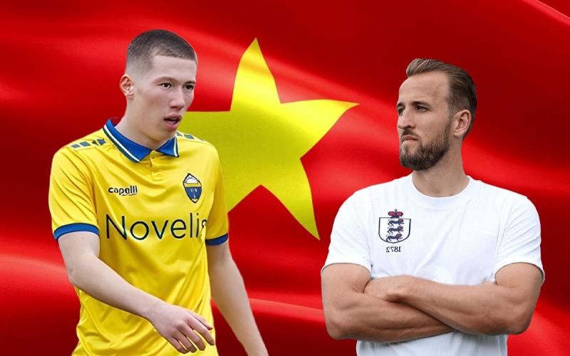 Harry Kane khuyên 1 tiền đạo Việt kiều về Việt Nam thi đấu