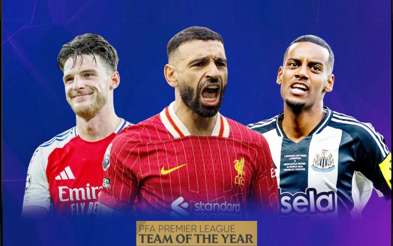 Liverpool, Arsenal thống trị Đội hình tiêu biểu Ngoại hạng Anh 2024/25