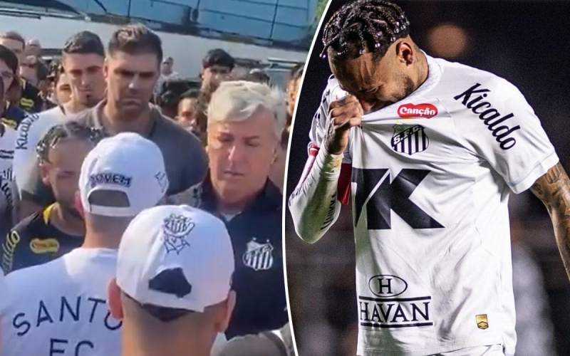 Neymar bị CĐV chặn với thái độ phẫn nộ