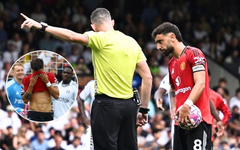 Bruno Fernandes đá hỏng phạt đền, trọng tài bất ngờ bị chỉ trích