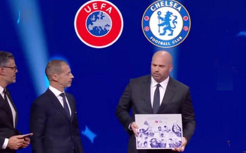 Chelsea nhận giải đặc biệt tại lễ bốc thăm Champions League
