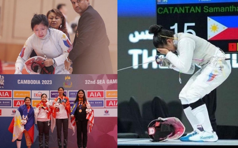 Samantha Catantan: Nữ kiếm thủ 'một chân' khiến cả Đông Nam Á nể phục