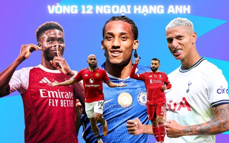 Vòng 12 Ngoại hạng Anh: Rực lửa derby Bắc London