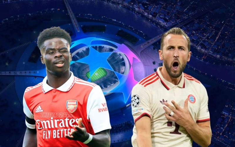 Siêu máy tính dự đoán trận Arsenal vs Bayern Munich