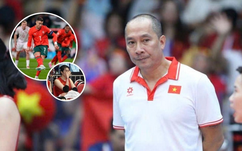 HLV Nguyễn Tuấn Kiệt: 'Ronaldo còn hỏng phạt đền, làm sao trách được VĐV của tôi'